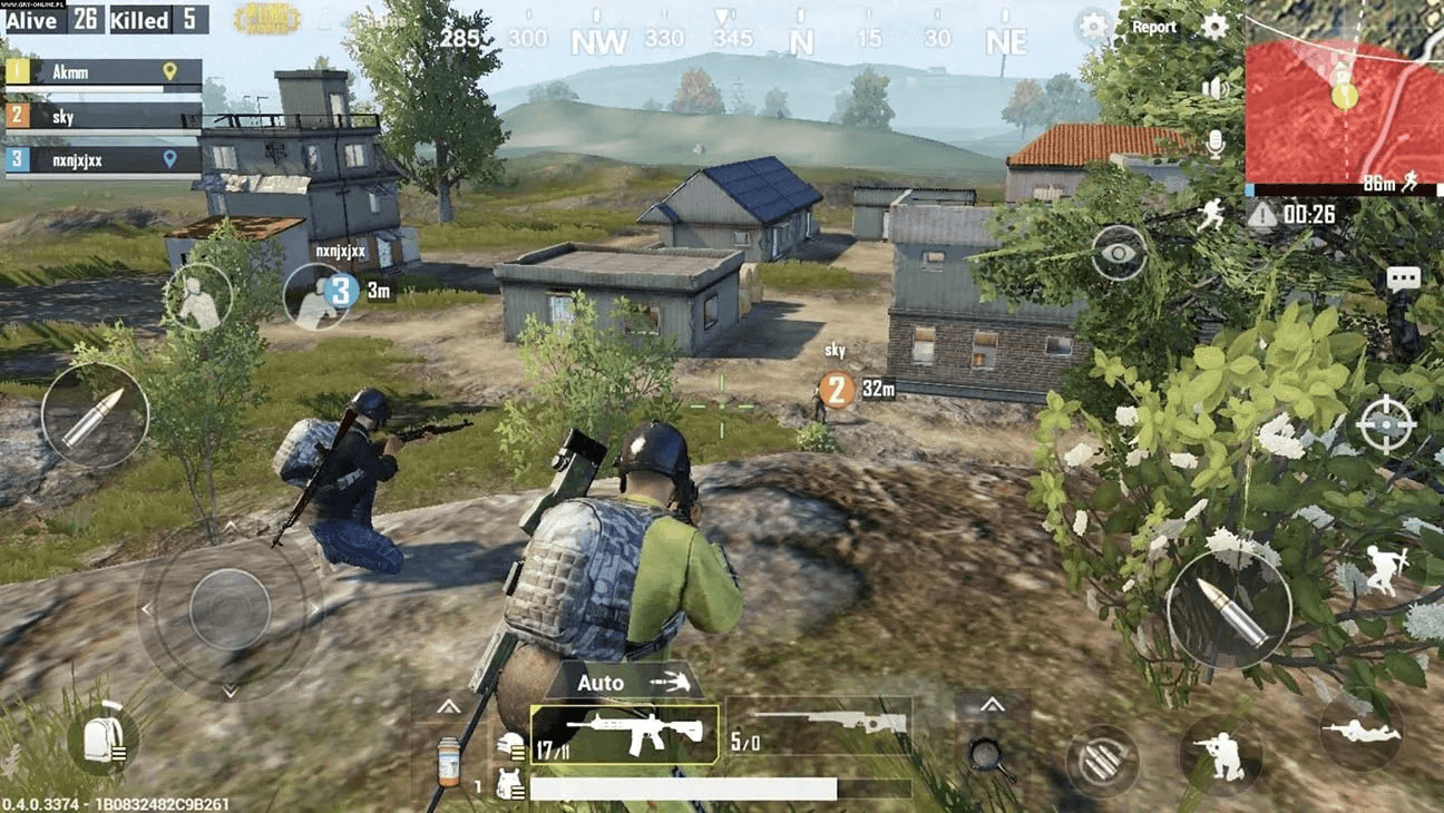 live gameplay